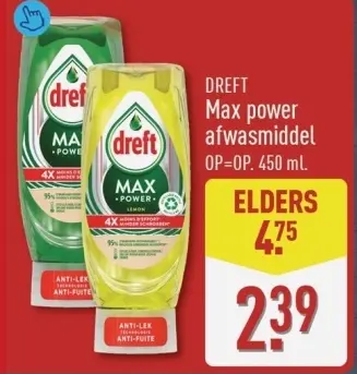 Aanbieding: Max power afwasmiddel