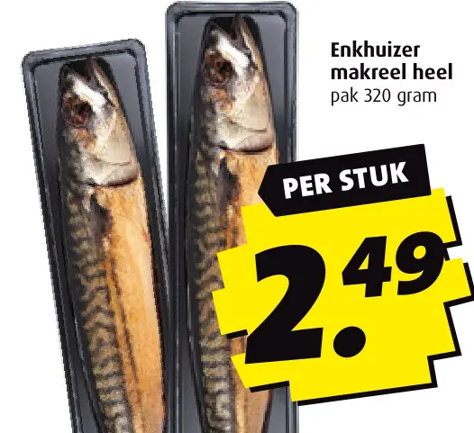 Aanbieding: Enkhuizer makreel heel