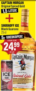 Aanbieding: Captain Morgan Original Spiced Gold 150 cl