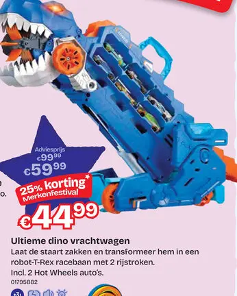 Aanbieding: Ultieme dino vrachtwagen