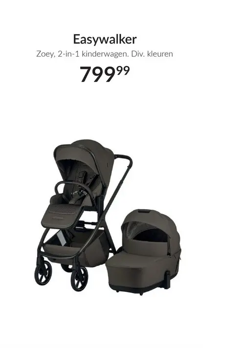 Aanbieding: Zoey, 2-in-1 kinderwagen