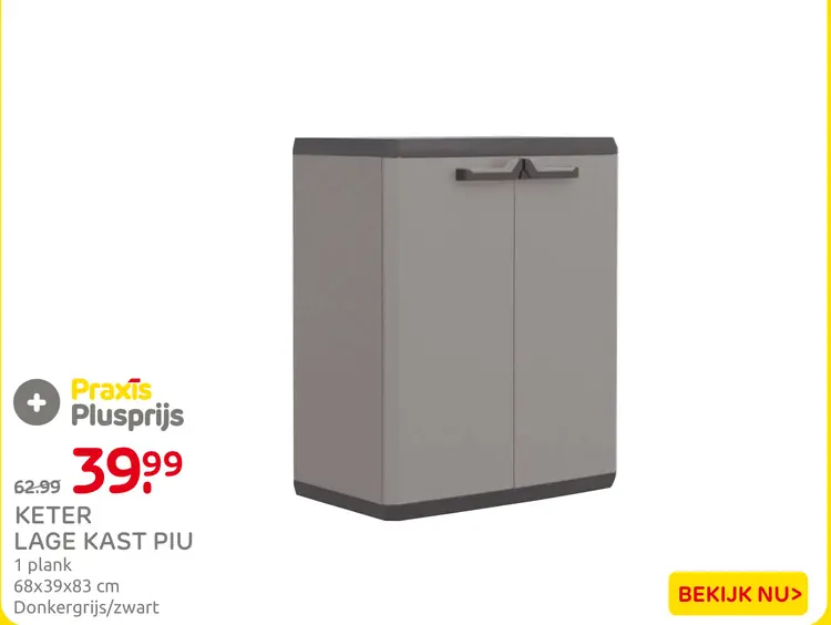 Aanbieding: Lage kast piu