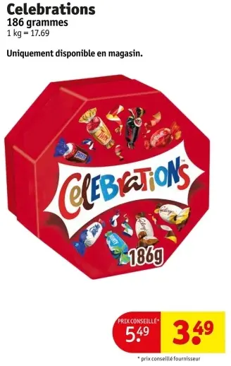 Offre: Celebrations