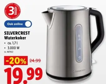 Promotie: Waterkoker
