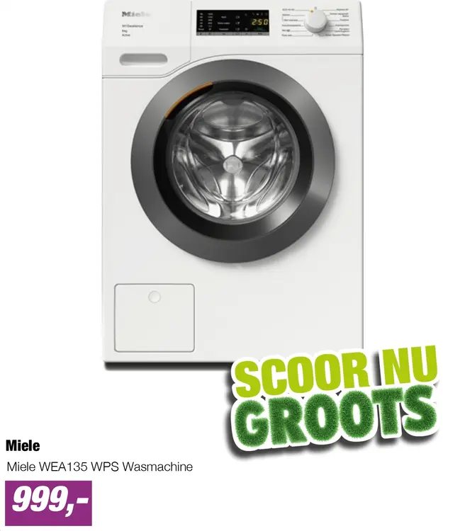 Aanbieding: Miele WEA135 WPS Wasmachine