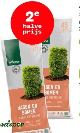 Aanbieding: Hagen en Bomen Aanplantgrond