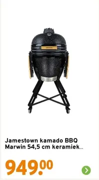 Aanbieding: Jamestown kamado BBQ Marwin