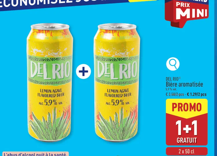 Offre: DEL RIO Bière aromatisée