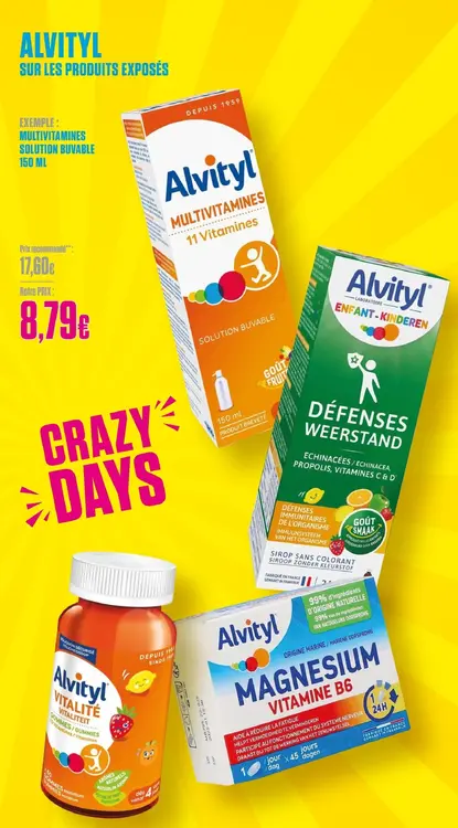 Offre: Alvityl Multivitamines Solution Buvable