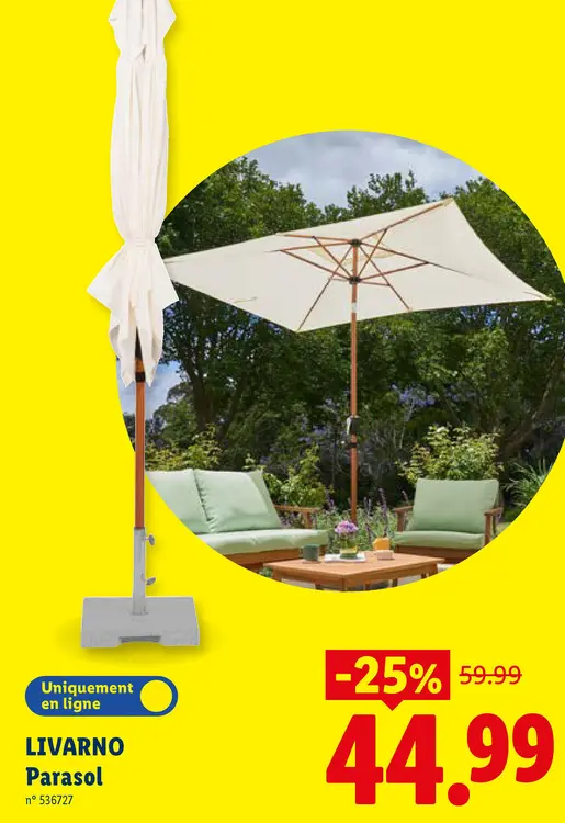 Offre: Parasol
