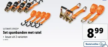 Aanbieding: Spanbanden