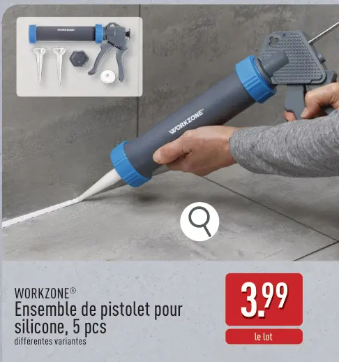 Offre: Ensemble de pistolet pour silicone