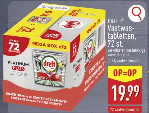 Promotie: Vaatwas-tabletten