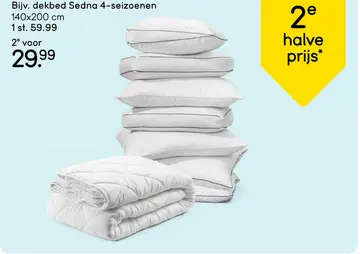 Aanbieding: Dekbed Sedna synthetisch - 4-seizoenen - 140x200 cm