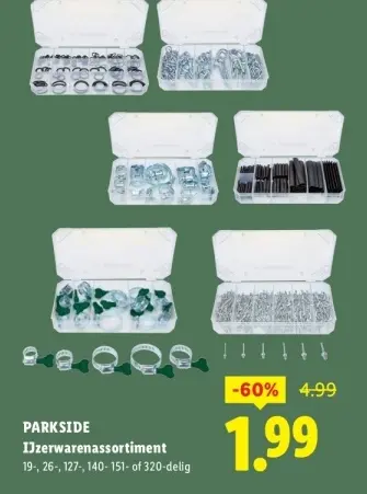 Aanbieding: IJzerwarenassortiment