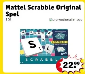 Aanbieding: Scrabble Original Spel