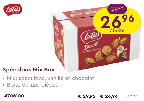 Offre: Spéculoos Mix Box