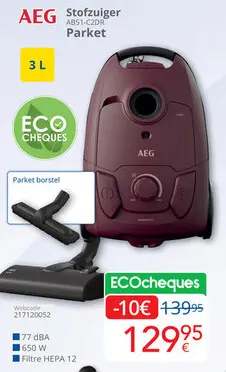 Promotie: Stofzuiger