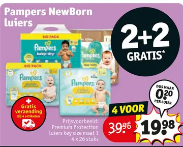 Aanbieding: Pampers NewBorn luiers