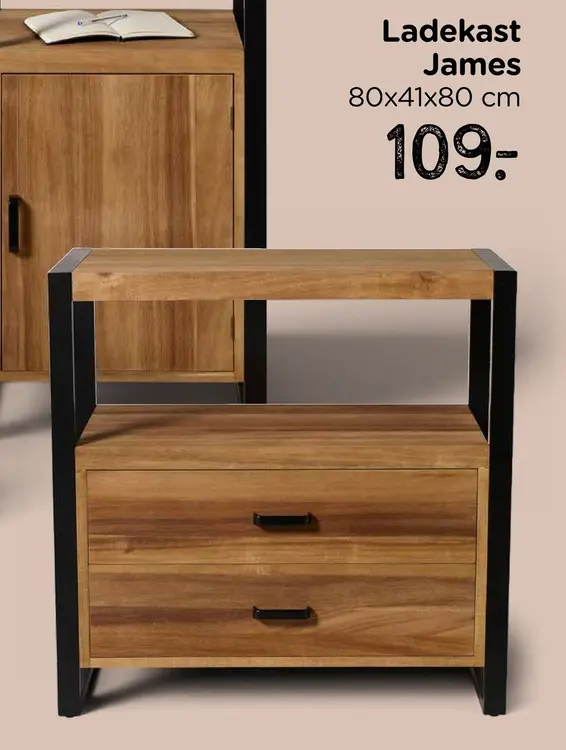 Aanbieding: Ladekast James