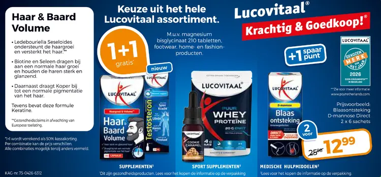 Aanbieding: Het hele Lucovitaal assortiment