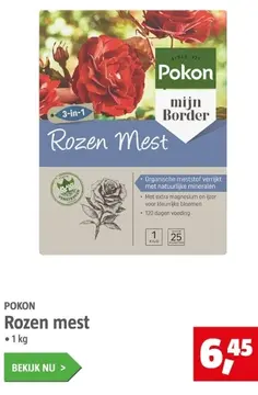 Aanbieding: Rozen mest