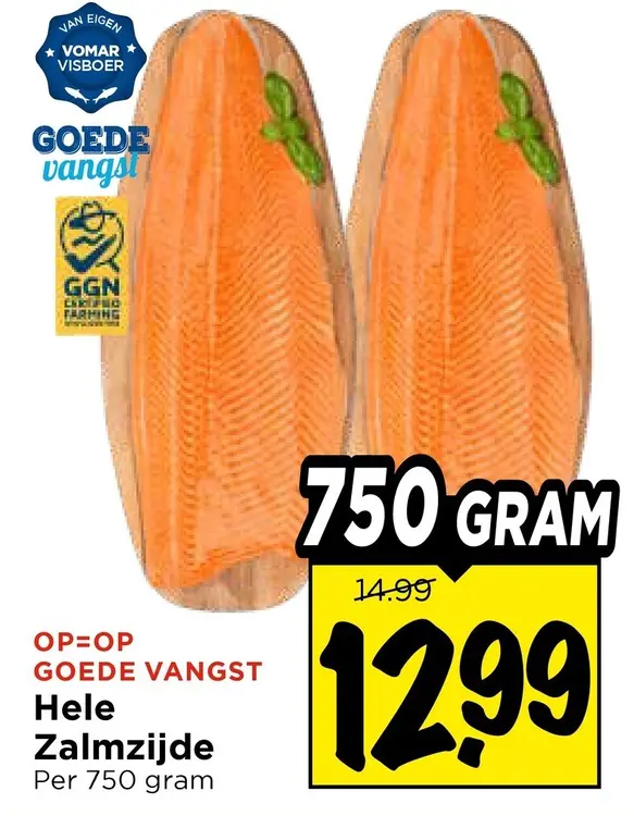 Aanbieding: Hele Zalmzijde