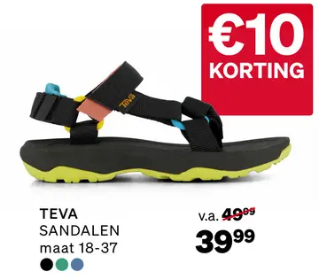Aanbieding: Teva sandalen