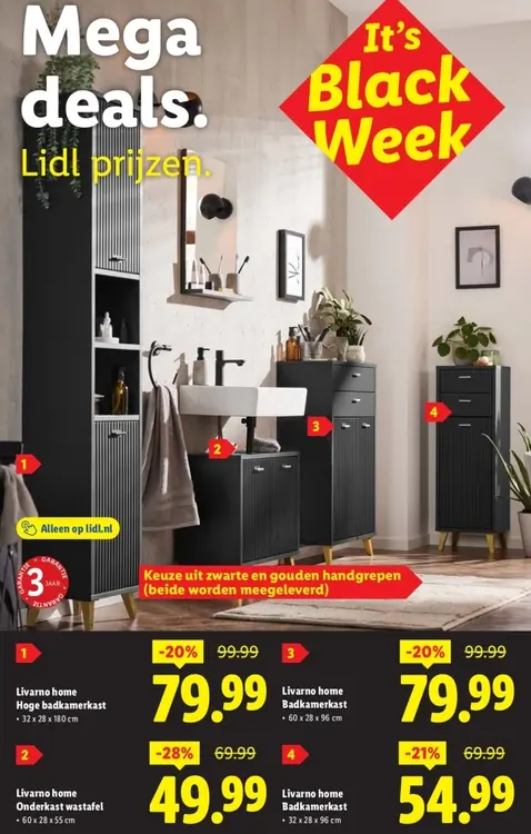 Aanbieding: Badkamermeubels