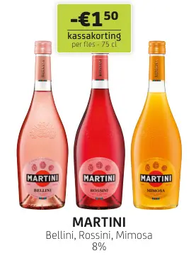 Promotie: Bellini, Rossini, Mimosa