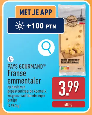 Promotie: Franse emmentaler