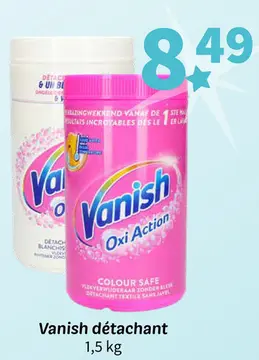 Offre: Vanish détachant