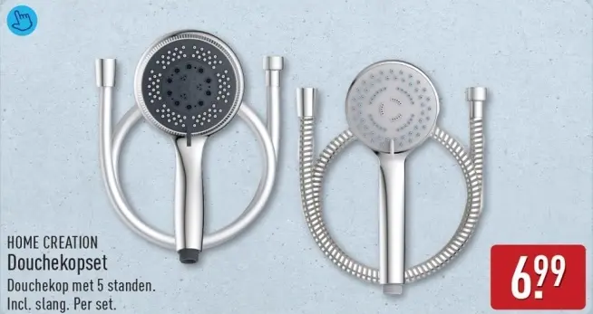 Aanbieding: Douchekopset