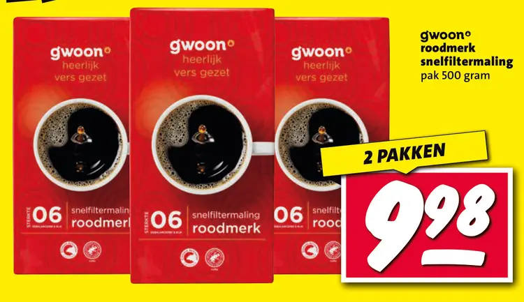 Aanbieding: Roodmerk snelfiltermaling