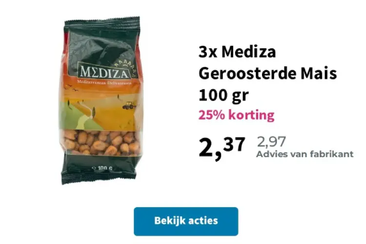 Aanbieding: Geroosterde Mais