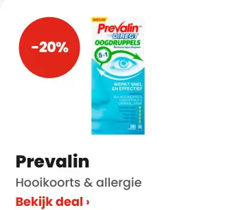 Promotie: Prevalin Hooikoorts & allergie
