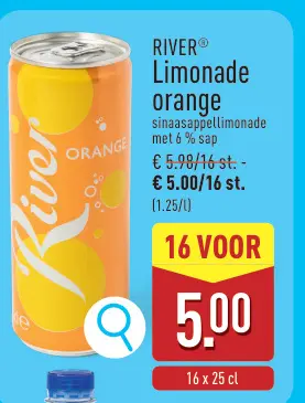 Promotie: Limonade orange
