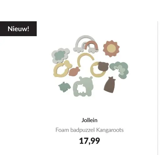 Aanbieding: Foam badpuzzel Kangaroots