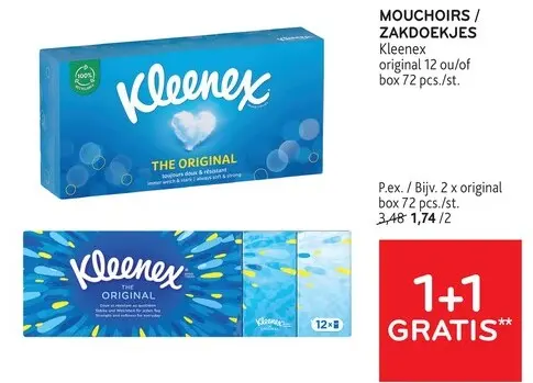 Offre: Mouchoirs / zakdoekjes
