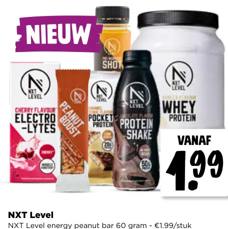 Promotie: NXT Level Sportvoeding