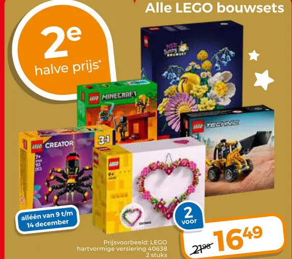 Aanbieding: LEGO bouwsets