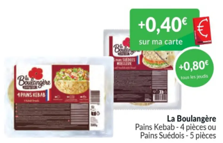 Offre: Pains Kebab ou Pains Suédois