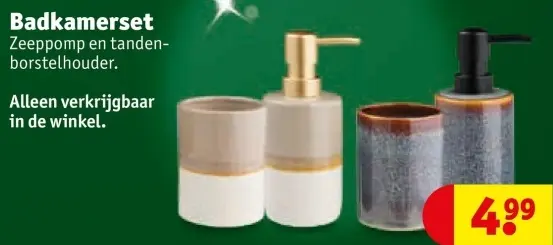 Aanbieding: Badkamerset