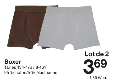 Offre: Boxer