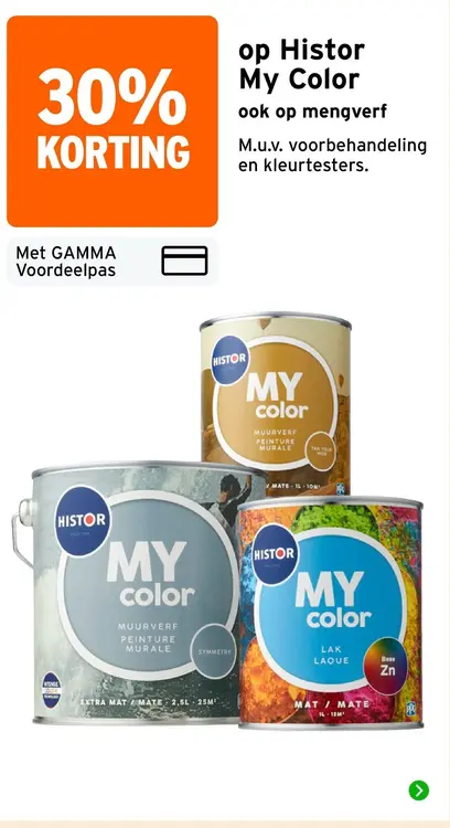 Aanbieding: Histor My Color