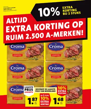Aanbieding: Bakken en braden 250 gram