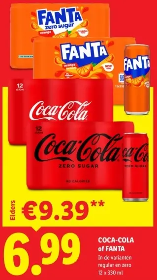 Aanbieding: Coca-Cola or Fanta