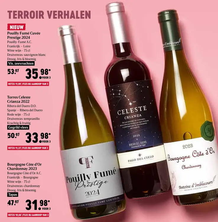 Promotie: Pouilly Fumé Prestige Wit