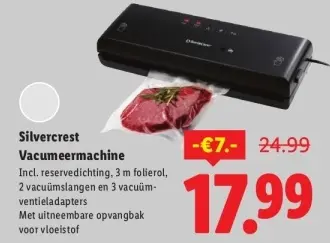Aanbieding: Vacumeermachine