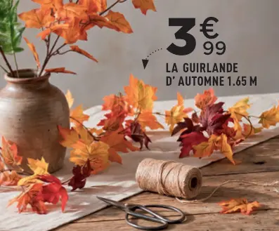 Offre: La guirlande d'automne 1.65 M